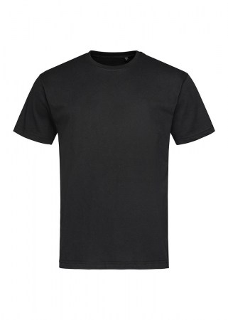 Футболка Stedman N1000 с круглым вырезом,  цвет: Black (BLK)